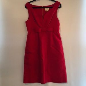 Red knee Length Kate Spade Dress